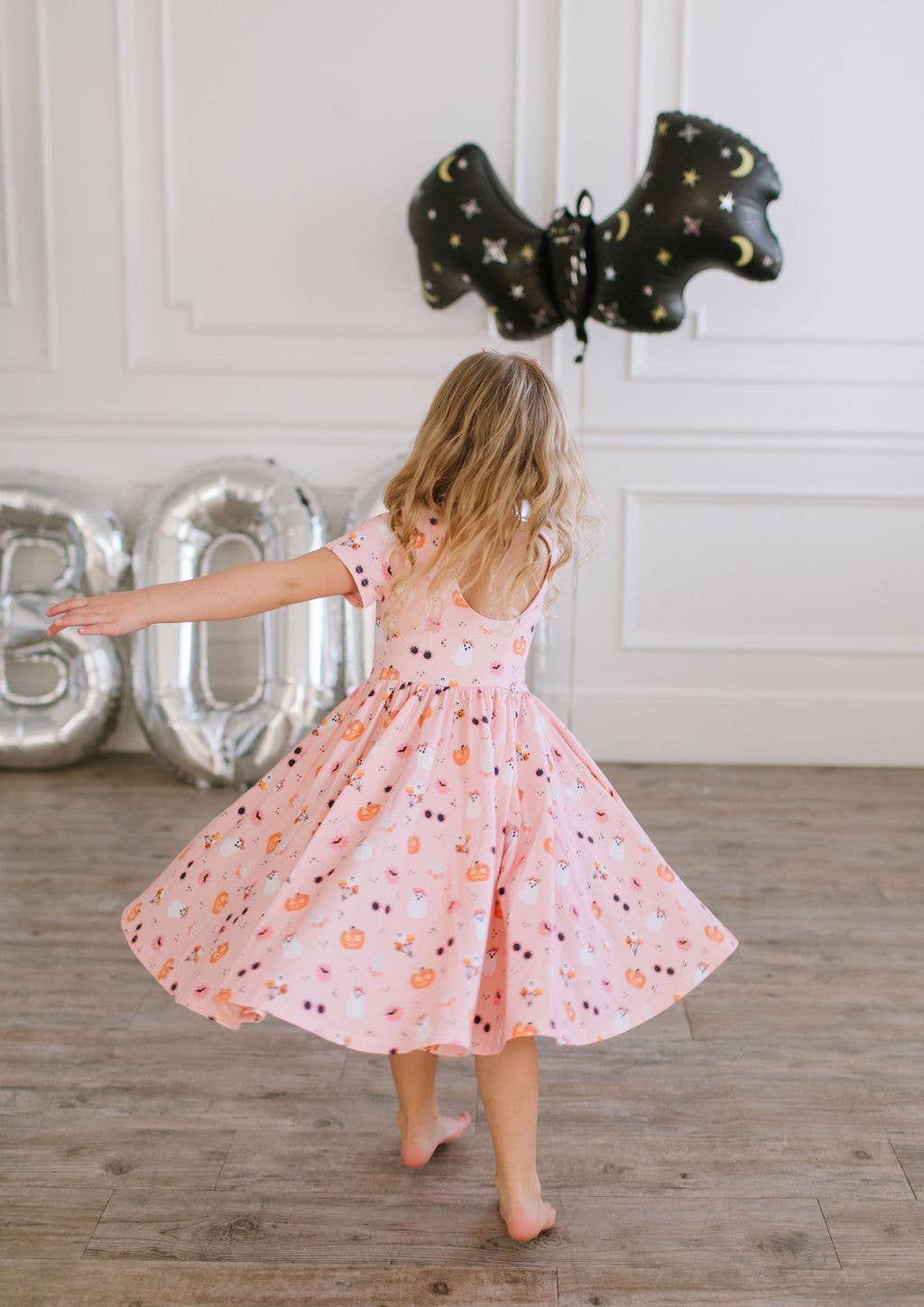 Classic Twirl Dress in Hippie Halloween | Girls Dress