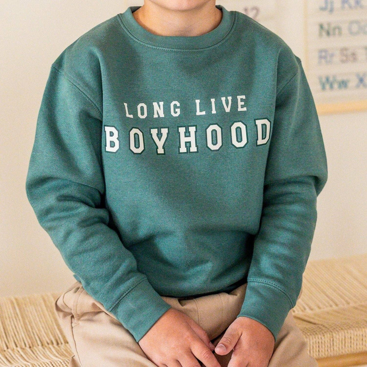 Long Live Boyhood Sweatshirt - Boys Clothing - Fall/Winter