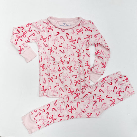 Candy Cane Lane- Long Pajamas