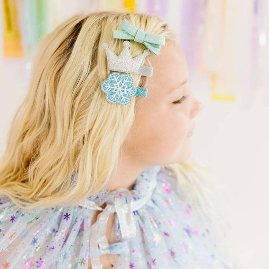 Snow Princess Clip Set - Stocking Stuffers For Kids