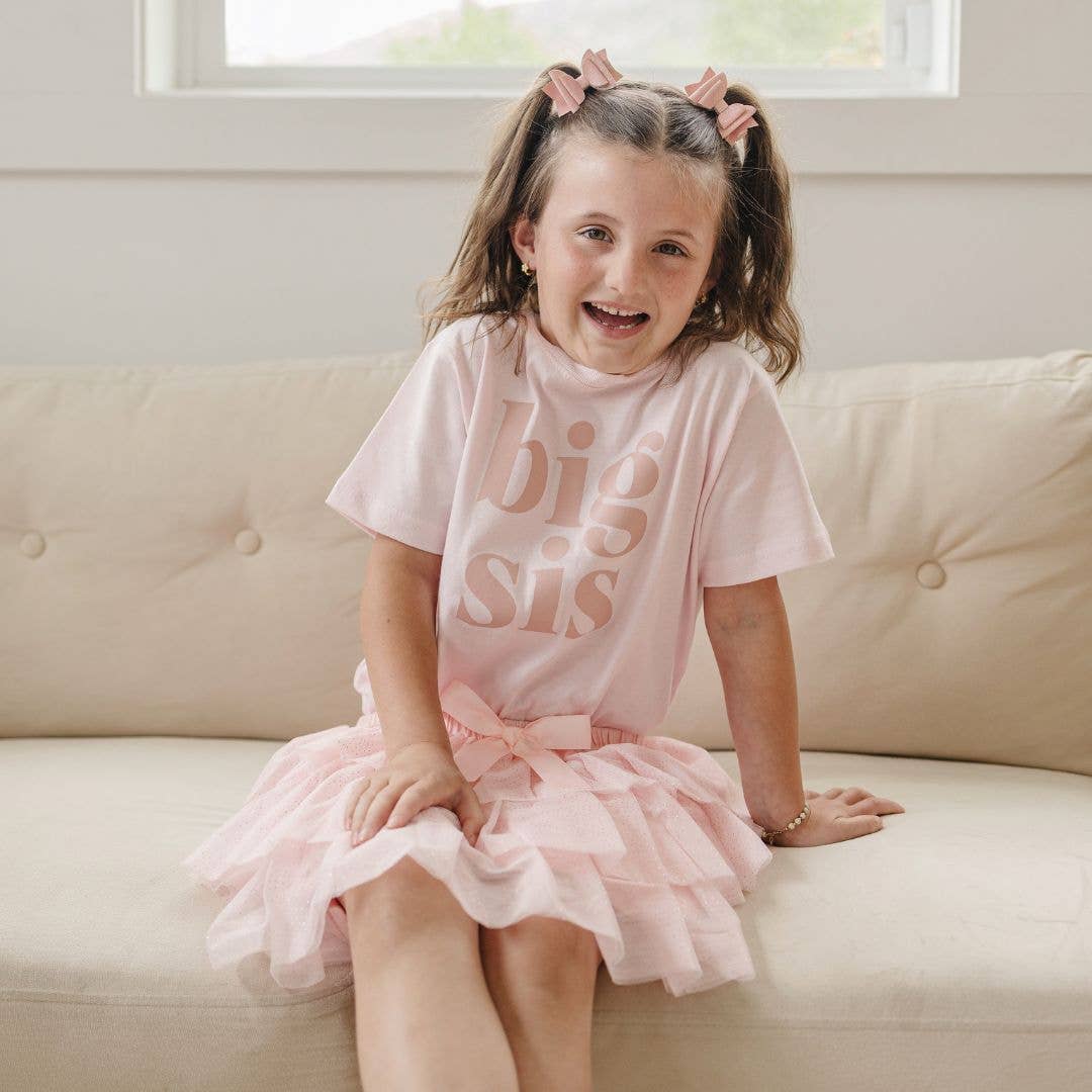 Big Sis Short Sleeve Shirt - Pregnancy Announcement - Family