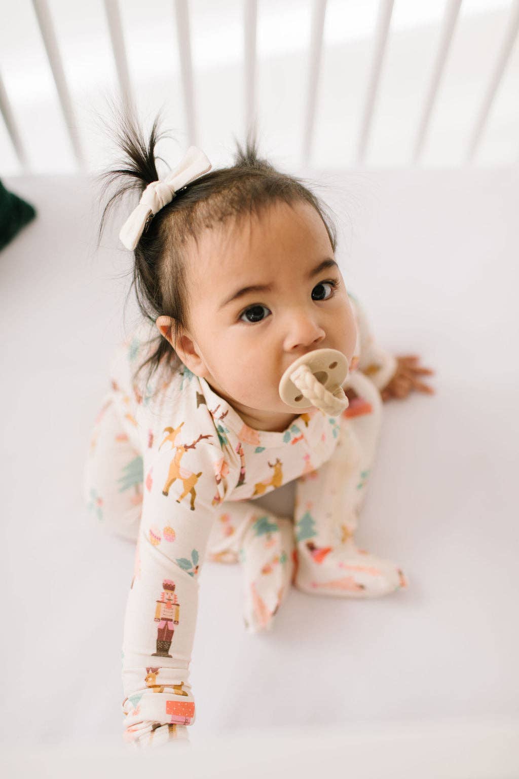 Zippy Bamboo Baby Pajama in Nutcracker | christmas