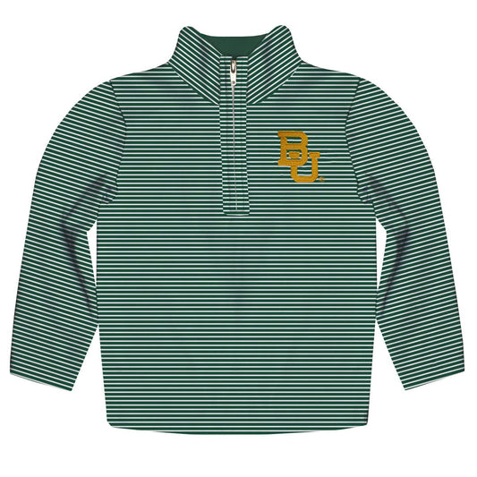 Baylor Bears Embroidered Stripes Quarter Zip Ralph