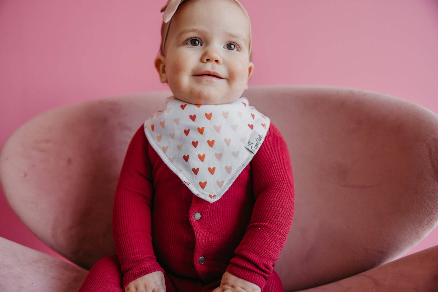 Baby Bandana Bibs - Crush