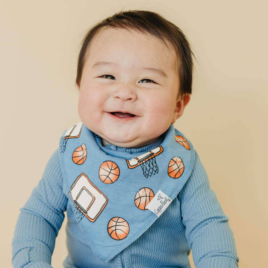 4 Pack Baby Bandana Bibs - Dunk