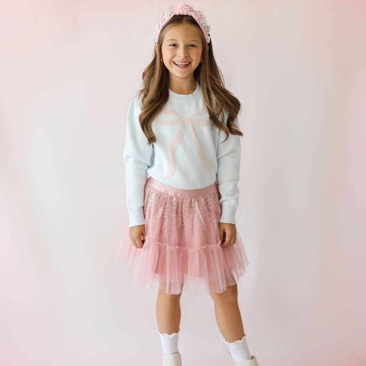 Rose Confetti Tutu Skirt - Kids Boutique Clothing