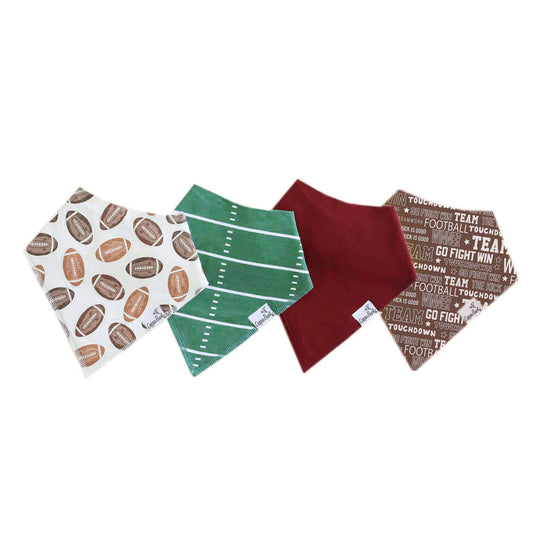 4 Pack Baby Bandana Bibs - Blitz