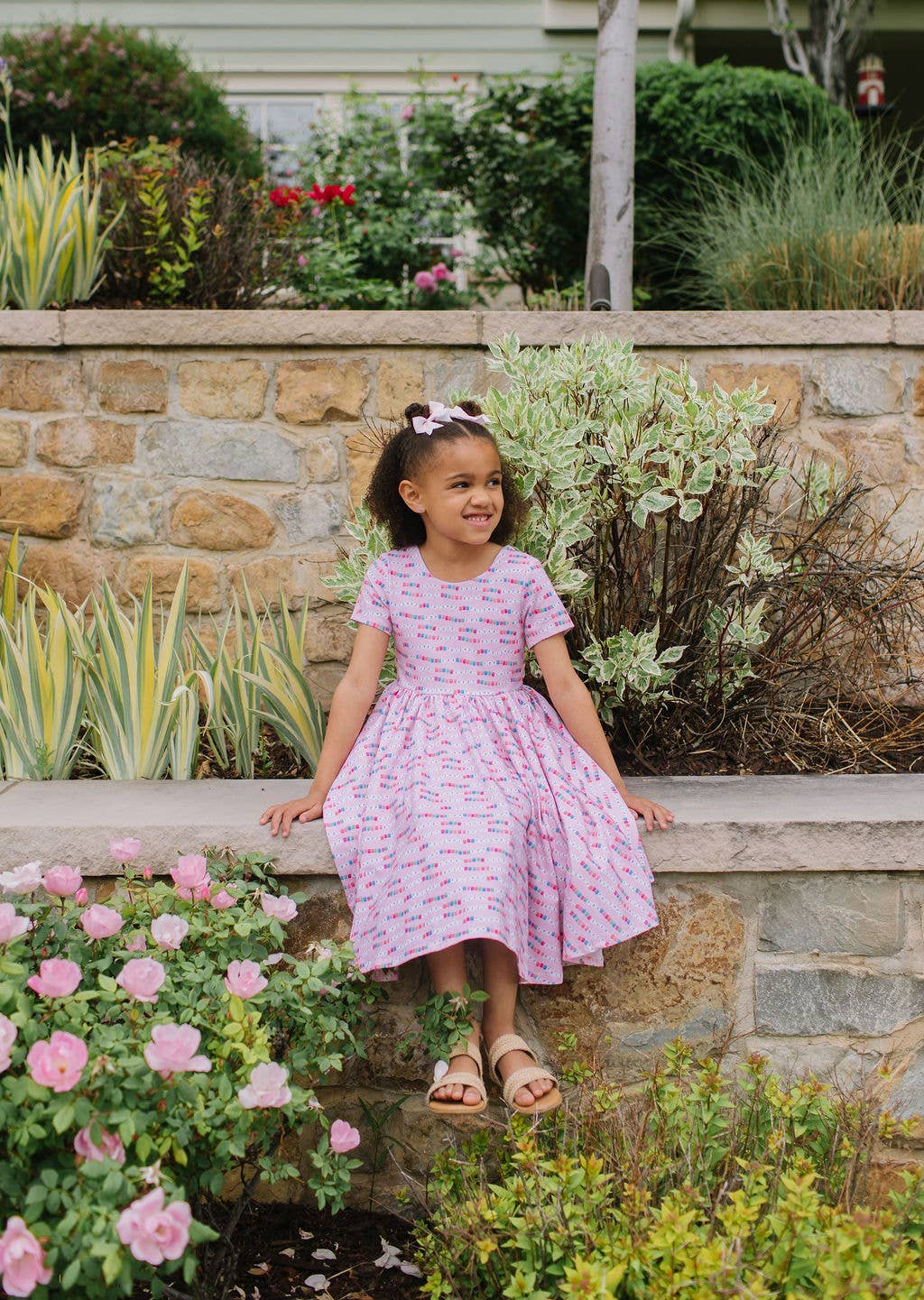 Classic Twirl Dress in Besties
