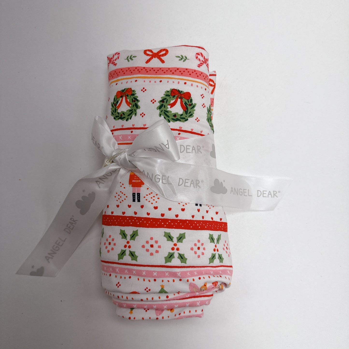 Sugar Plum Fairy Nutcracker Pink Swaddle Blanket