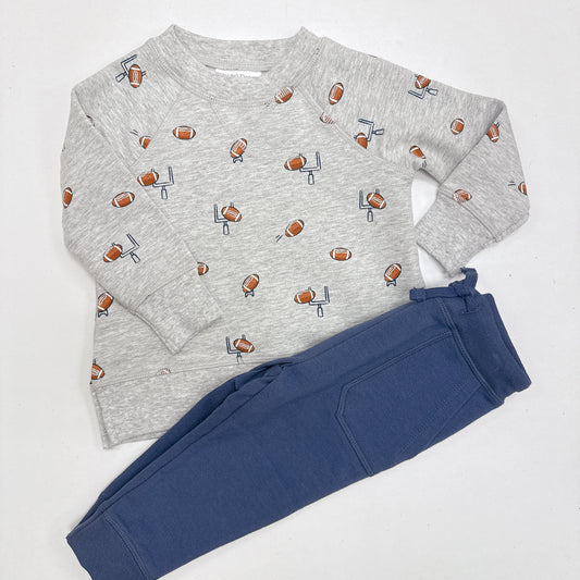 Raglan Terry Sport Football Field Goal