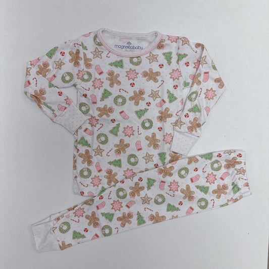 Frosted Wonderland- Long Pajamas Pink