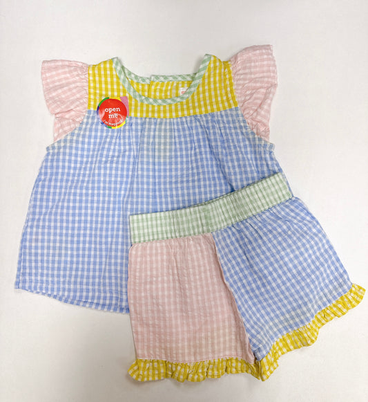 Gingham Short Set