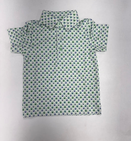 Halloween Bucket Boys Polo