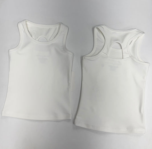 White Active Tank
