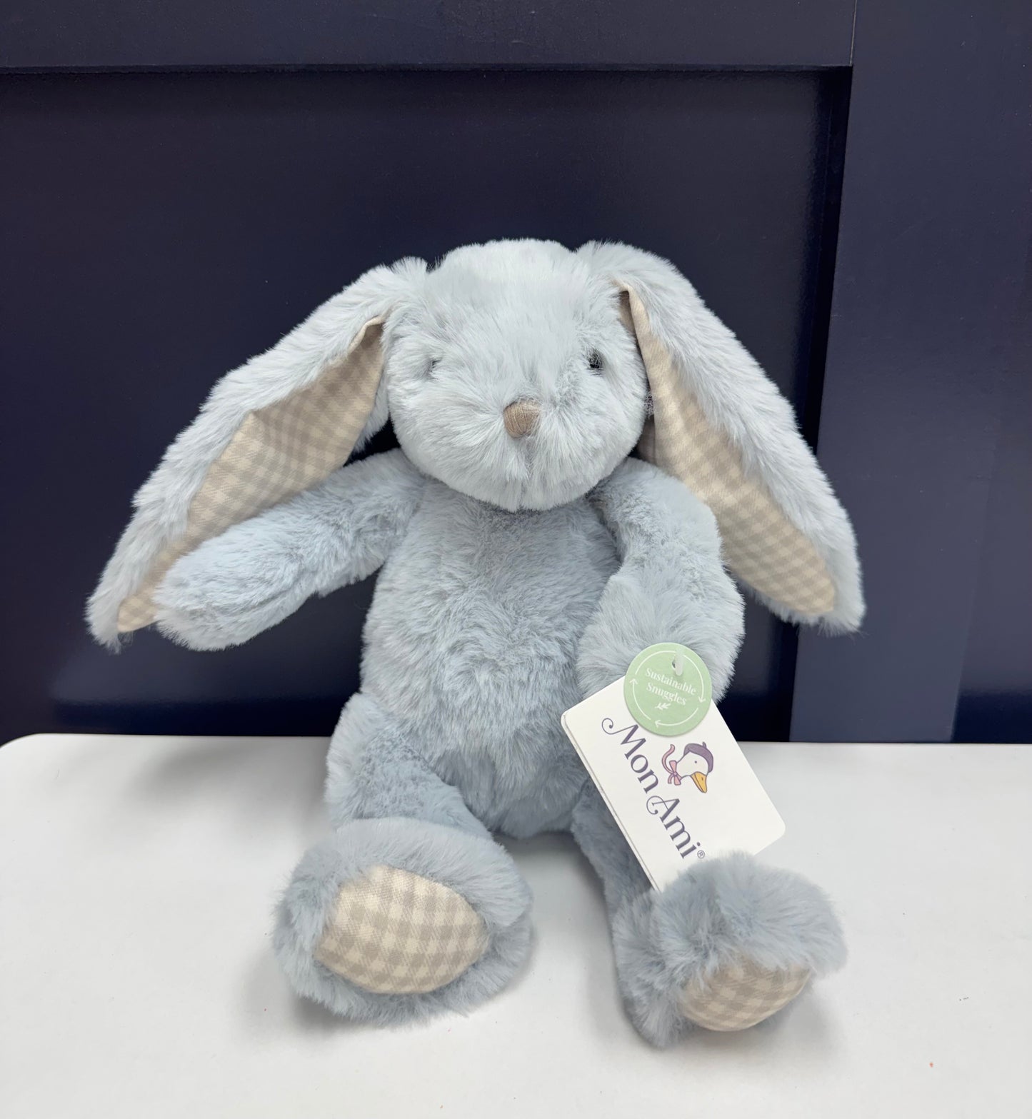 Asher Bunny Blue Plush Toy