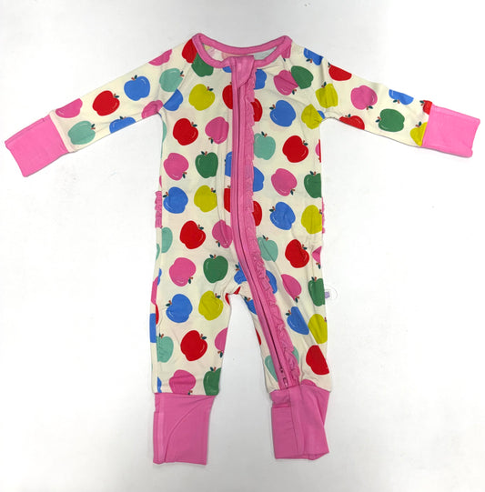 Apple Of My Eye Ruffle Romper