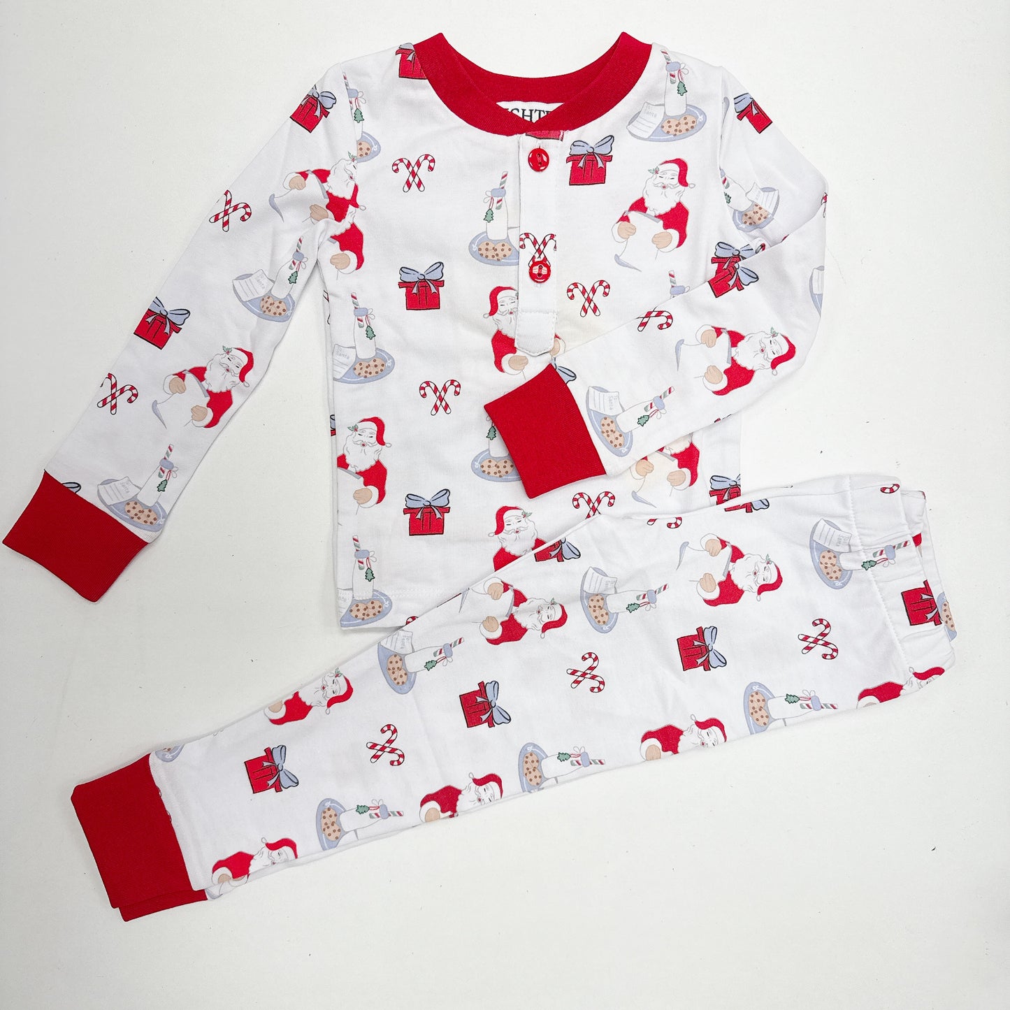 Santa Milk & Cookies Boy's PJ Set