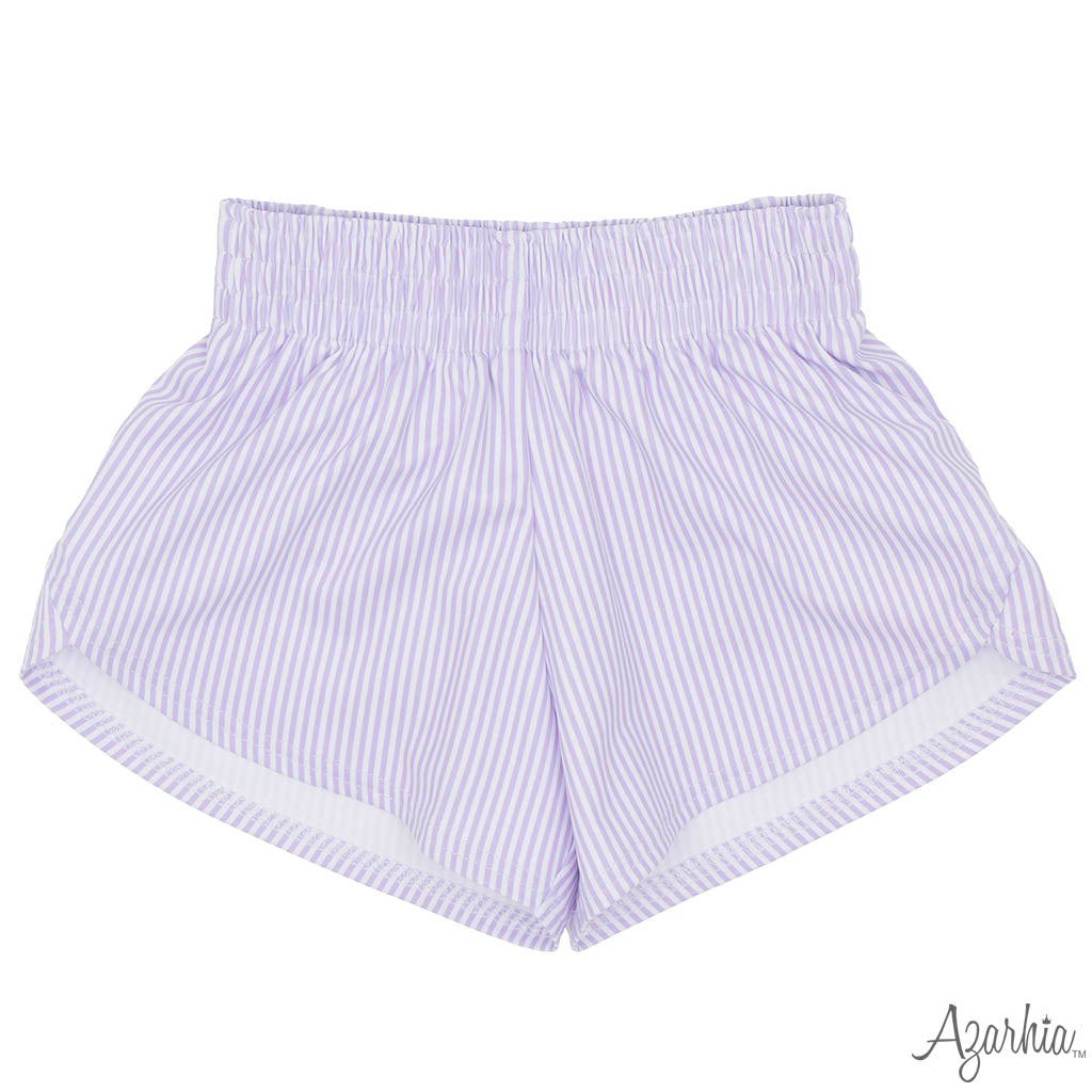 Lavender Striped Steph Short