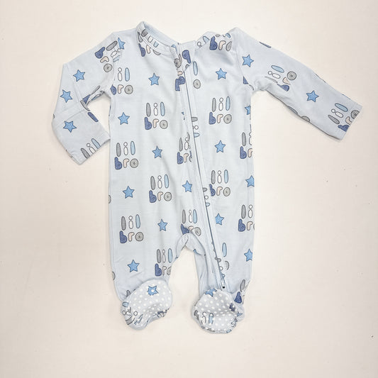 Lil Bro Zipper Footie