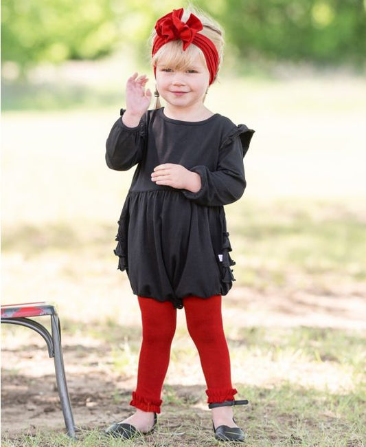 Red Footless Tights